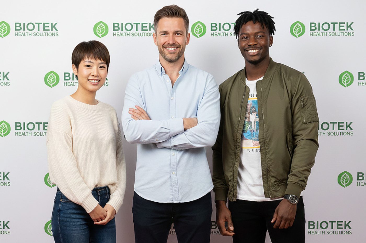 Exemple de rendu photocall avec bandeau personnalisé — illustration